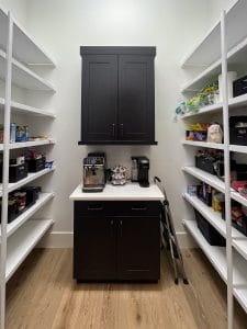 custom kitchen pantry room storage sarasota